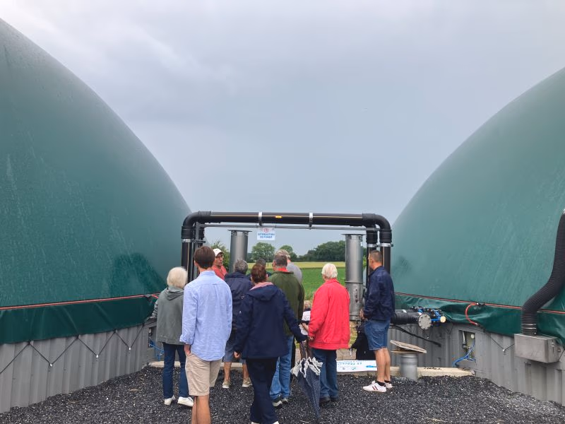Instalație de upgradare biogaz și echipamente de captare CO₂